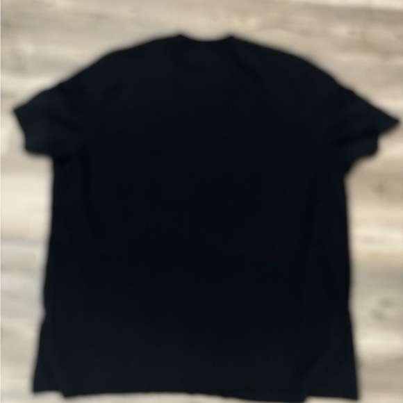 Nike XXL Black tee with Blue Camo writing Chest is 24, length is 28 - Picture 2 of 6